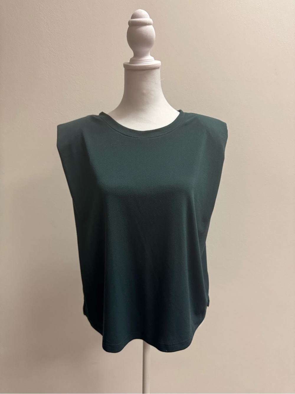 Banana Republic Dark Green Sleeveless Tank